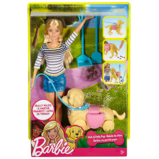 Barbie Walk & Potty Pup