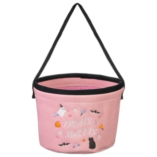 Halloween Treat Basket - Pink