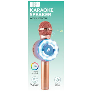 Vibes Karaoke Microphone - Rose Gold