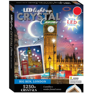 LED Light-Up Crystal Canvas - Big Ben