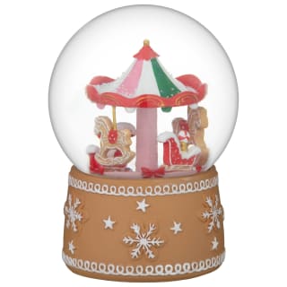 Carousel Snow Globe