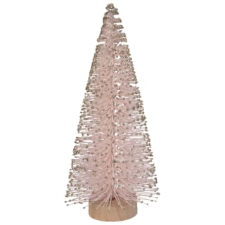 Divine Pine Christmas Tree Ornament - Blush