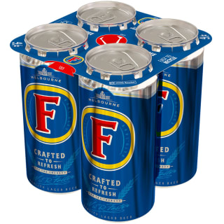 Foster's Beer Cans 4 x 440ml