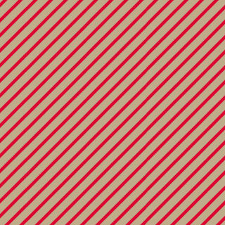 Kraft and Foil Wrapping Paper 3m - Stripes