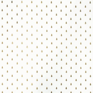 Embossed Foil Wrapping Paper 3m - Christmas Trees
