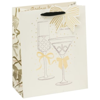 Nordic Noel Large Gift Bag - Celebrate the Season