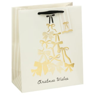 Nordic Noel Large Gift Bag - Christmas Wishes