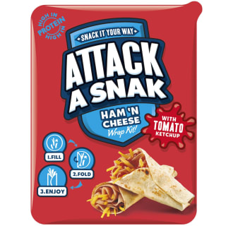 Attack A Snak Wrap Kit - Ham & Cheese
