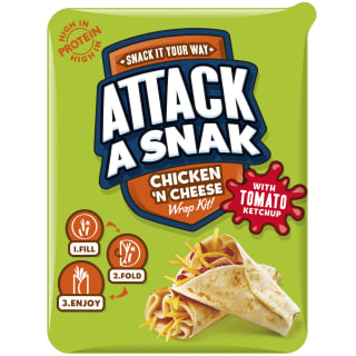 Attack A Snak Wrap Kit - Chicken & Cheese