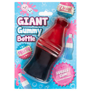 Giant Gummy Bottle 90g - Bubblegum