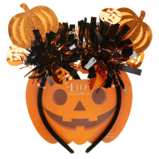 Ella Halloween Headband - Pumpkin