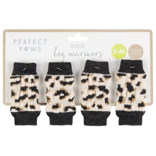 Dog Leg Warmers 2pk - Leopard