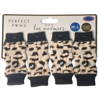 Dog Leg Warmers 2pk - Leopard