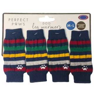 Dog Leg Warmers 2pk - Stripes
