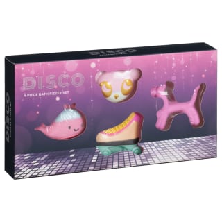 Disco Bath Fizzer Set 4pk