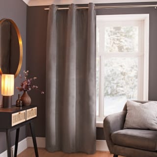 Thermal Velvet Panel 54 x 86&quot; - Charcoal