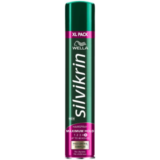 Silvikrin Hairspray 500ml - Maximum Hold