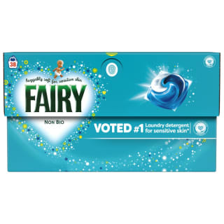 Fairy Non Bio Washing Liquid Pods 38 Washes