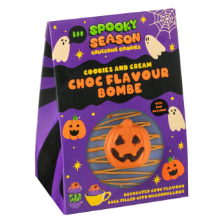 Halloween Hot Choc Bombe - Cookies and Cream
