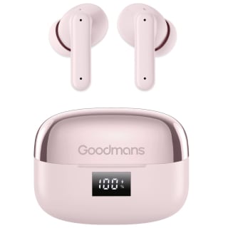 Goodmans TWS Metallic Bluetooth Earphones - Pink