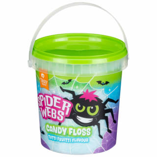 Tricky Treats Candy Floss 50g - Spider Web