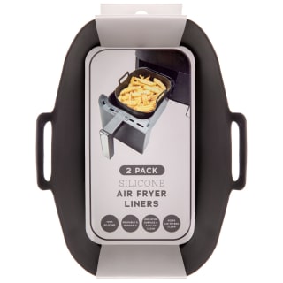 Silicone Rectangular Air Fryer Liners 2pk