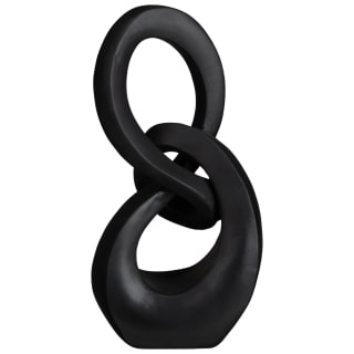 Karina Bailey Black Circular Sculpture