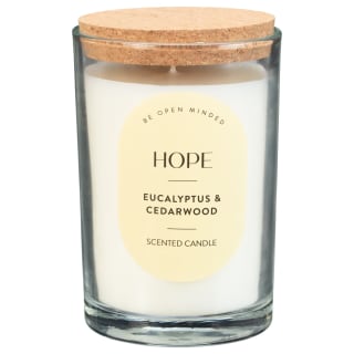 Hope Scented Candle Jar - Eucalyptus & Cedarwood