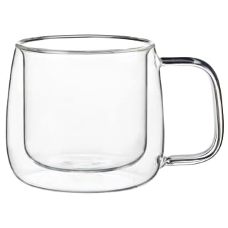 Double Walled Glass Coffee Mug