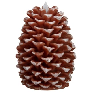 Pinecone LED Candle
