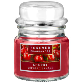 Forever Fragrance Cherry Scented Candle Jar - Small