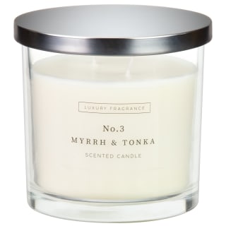 Luxury Fragrance Candle - Myrrh & Tonka