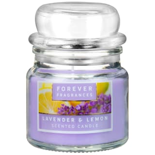 Forever Fragrance Lavender & Lemon Scented Candle Jar - Small