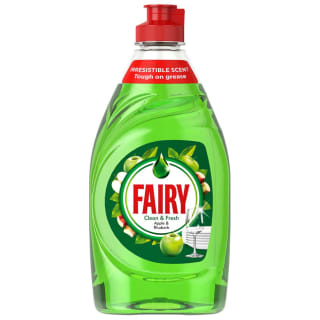 Fairy Clean & Fresh Washing Up Liquid 320ml -  Apple & Rhubarb