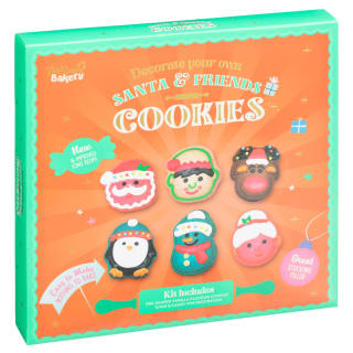 Decorate Your Own Santa & Friends Cookies 220g