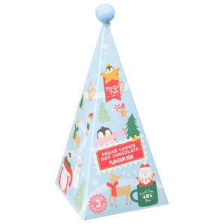 Hot Chocolate Bobble Cone 60g - Sugar Cookie