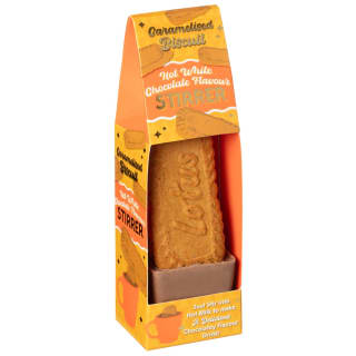 Hot Chocolate Single Stirrer - Biscoff