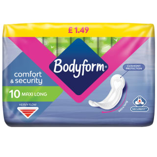 Bodyform Maxi Long Pads 10pk
