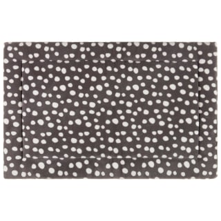 Polka Dot Crate Mat - Grey