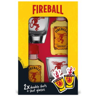 Fireball Whisky Liqueur & Shot Glasses Gift Set