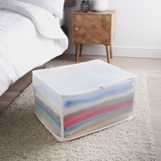 Large Underbed Zip Storage Box 53 x 30 x 30cm