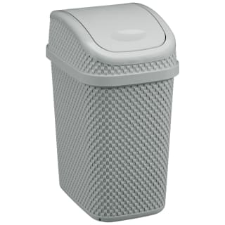 Simply Everyday Push Lid Bin 10L - Grey