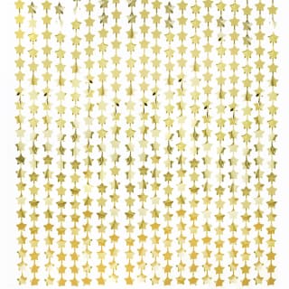 Star Wall Back Drop - Gold