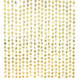 Star Wall Back Drop - Gold