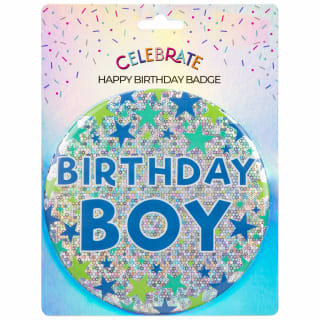 Happy Birthday Badge - Birthday Boy
