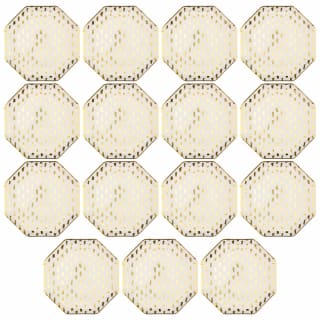 403802-15pk-hexagon-plates-gold-group