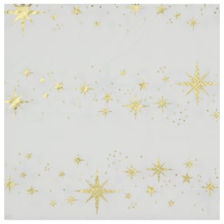 Christmas Foil Napkin 25pk - Gold
