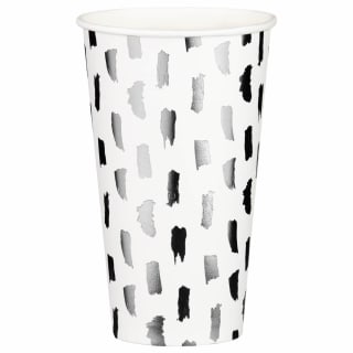 Metallic Party Cups 10pk - Silver