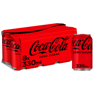 Coca-Cola Zero Sugar 8 x 330ml