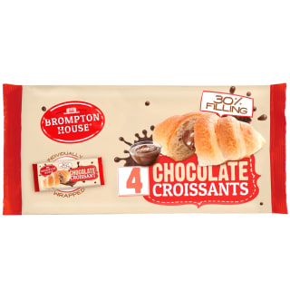 Brompton House Chocolate Croissants 4pk